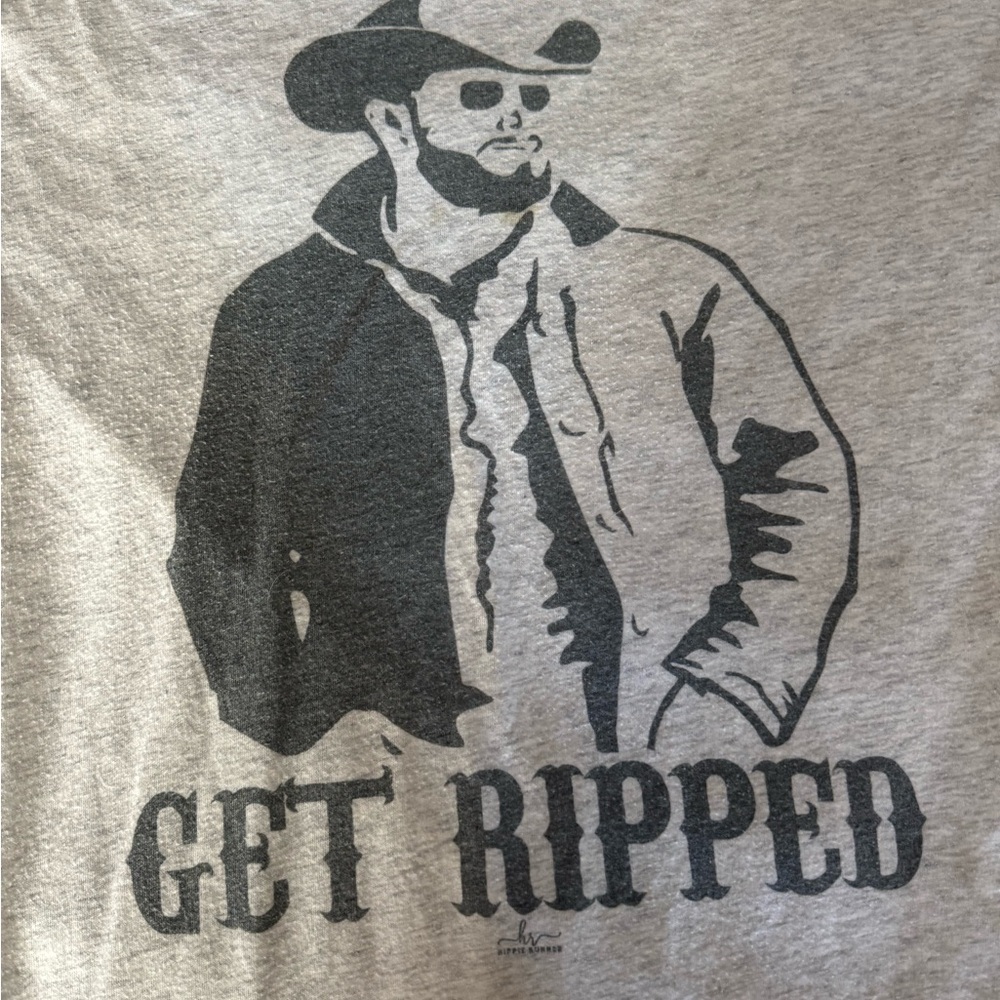 Women’s Rip -YELLOWSTONE Gray Graphic Tee - Get Ripped